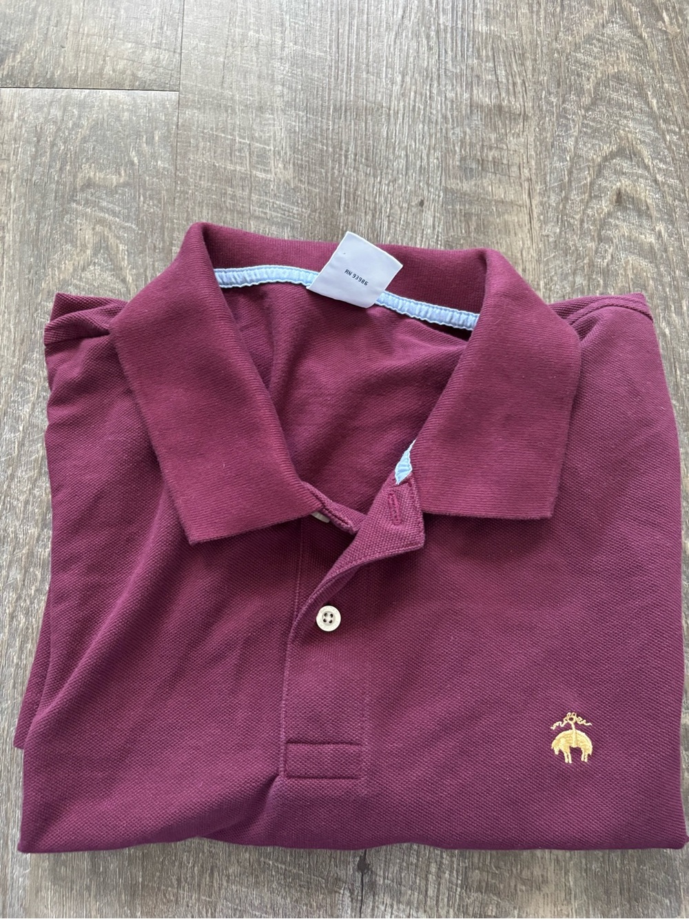Brooks Brothers Men's Short Sleeve Performance Polo Regent Fit Shirt XXL